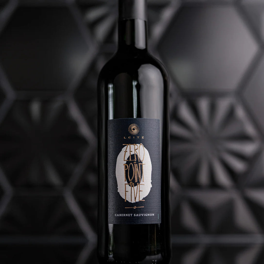 ZERO-POINT-FIVE Cabernet Sauvignon sticlă vin roșu fără alcool Leitz 750ml