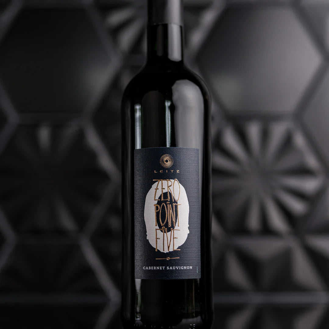 ZERO-POINT-FIVE Cabernet Sauvignon sticlă vin roșu fără alcool Leitz 750ml